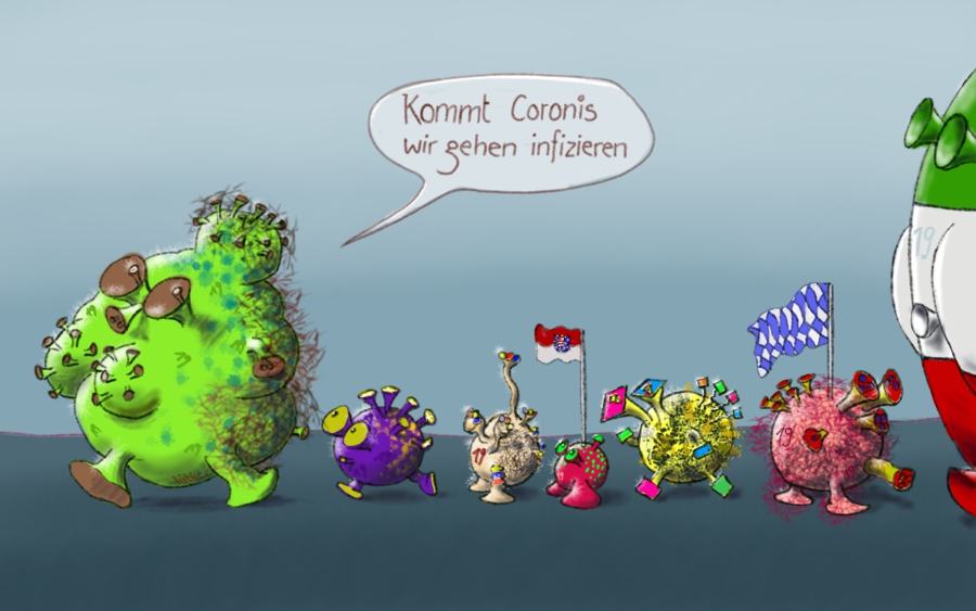 04-20: Coronis auf Tour beim Pandemieren